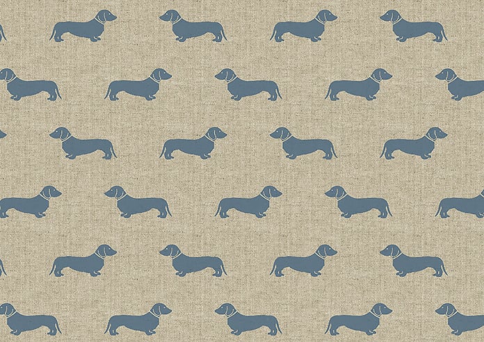 Emily Bond Peggy, True Blue - Twist&Fit Roman Blind - Image 8